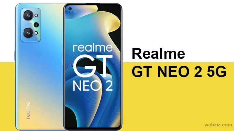 realme gt neo 2 neo blue color smartphone