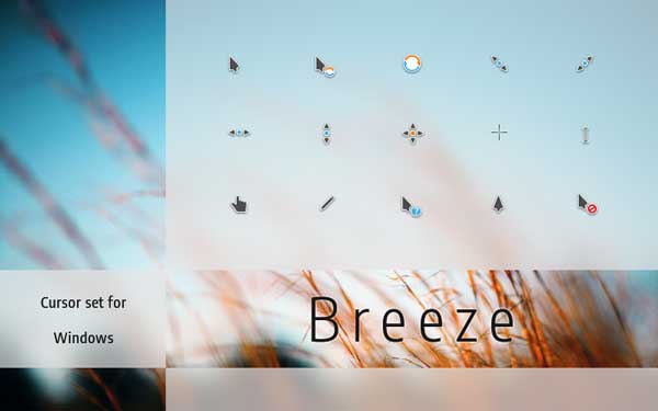 breeze cursors for windows free download