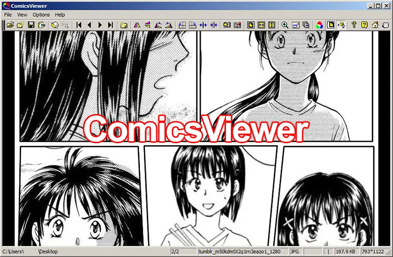 comicsViewer screenshot
