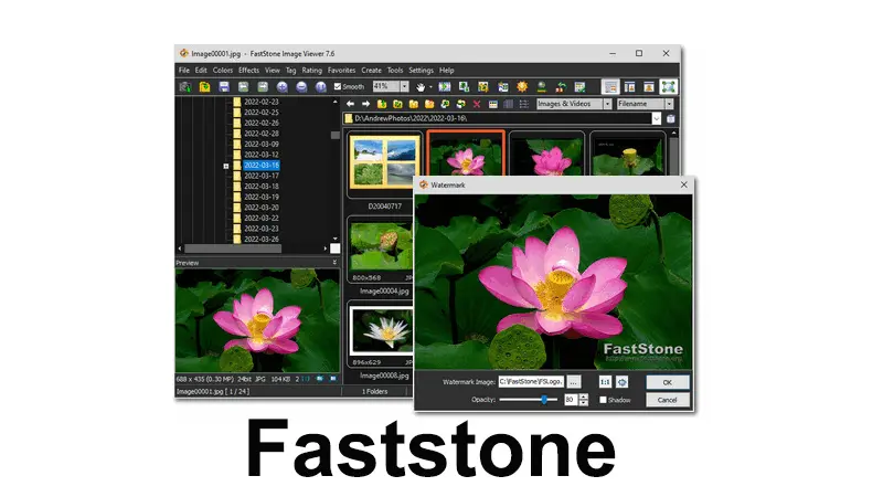faststone image viewer screenshot