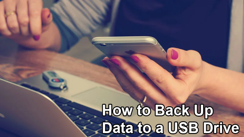back up data to a usb drive